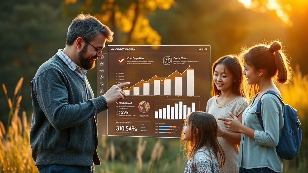 Monitoring financial progress