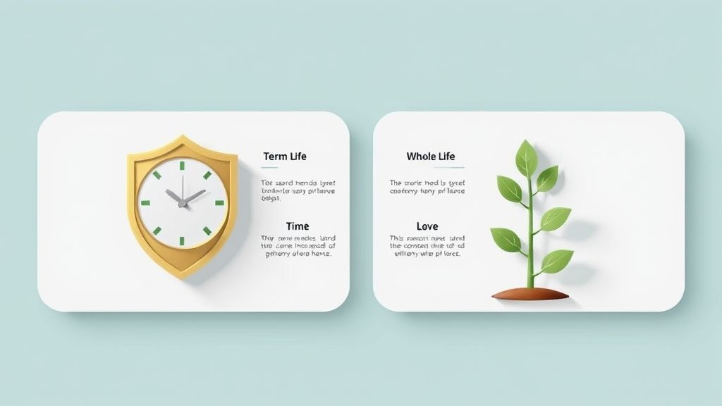 Compare Term vs Whole Life